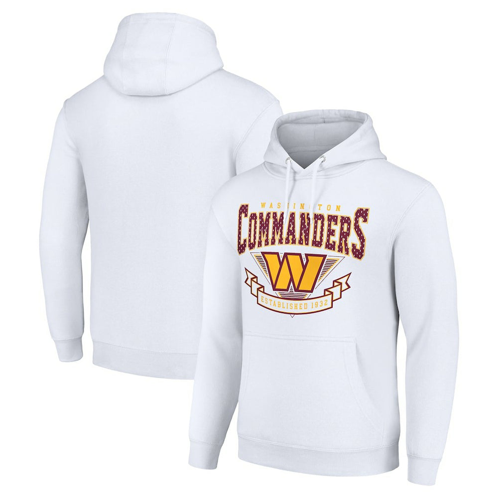 Washington Commanders Starter ‘80s Inspired Pullover Hoodie - White Hoodies