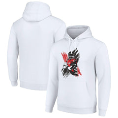 Atlanta Falcons Starter Player X Fleece Pullover Hoodie - White Hoodies