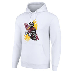 Washington Commanders Starter Player X Fleece Pullover Hoodie - White Hoodies