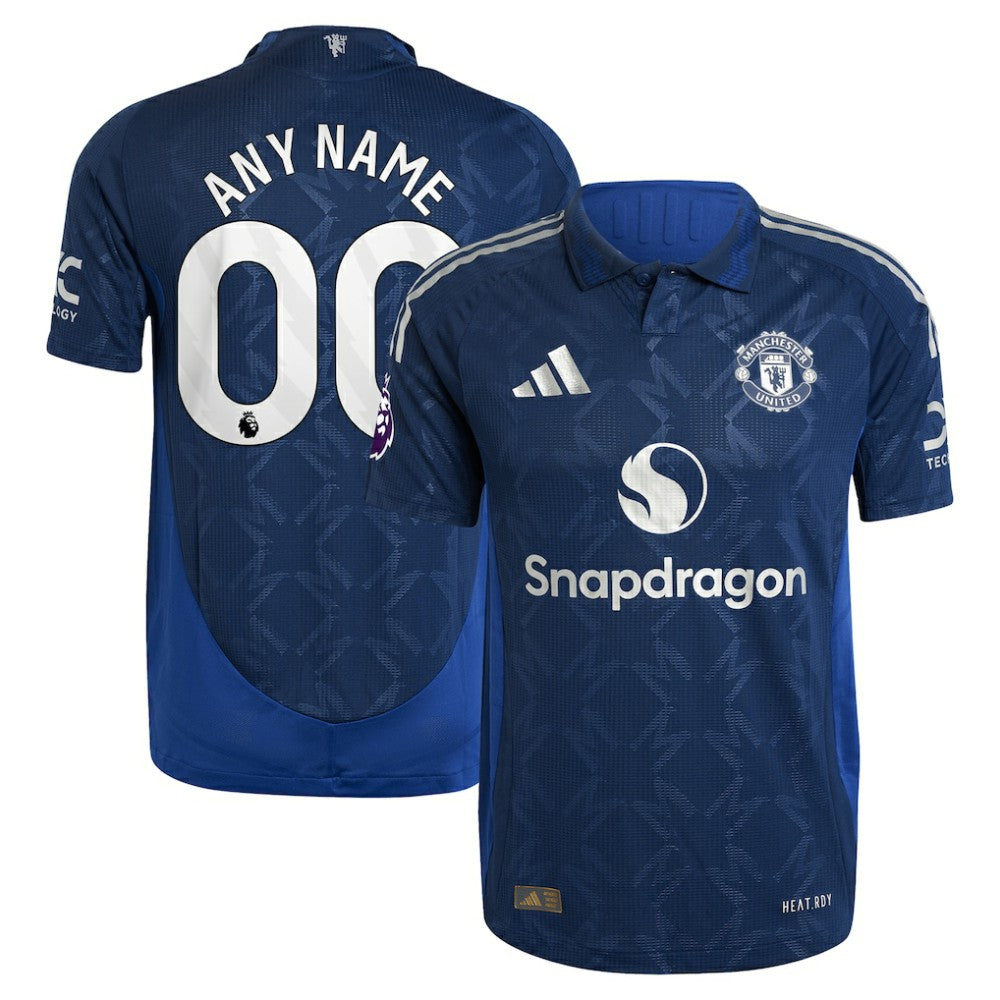 Manchester United 2024/25 Away Custom Jersey Navy - Adidas discount