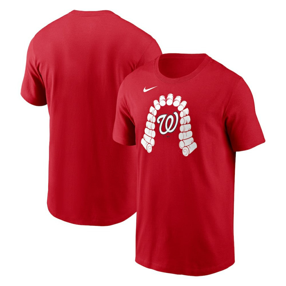 Washington Nationals Nike Local Home Town T-Shirt - Red T-shirts