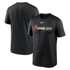 Baltimore Orioles Nike Local Home Town T-Shirt - Black T-shirts