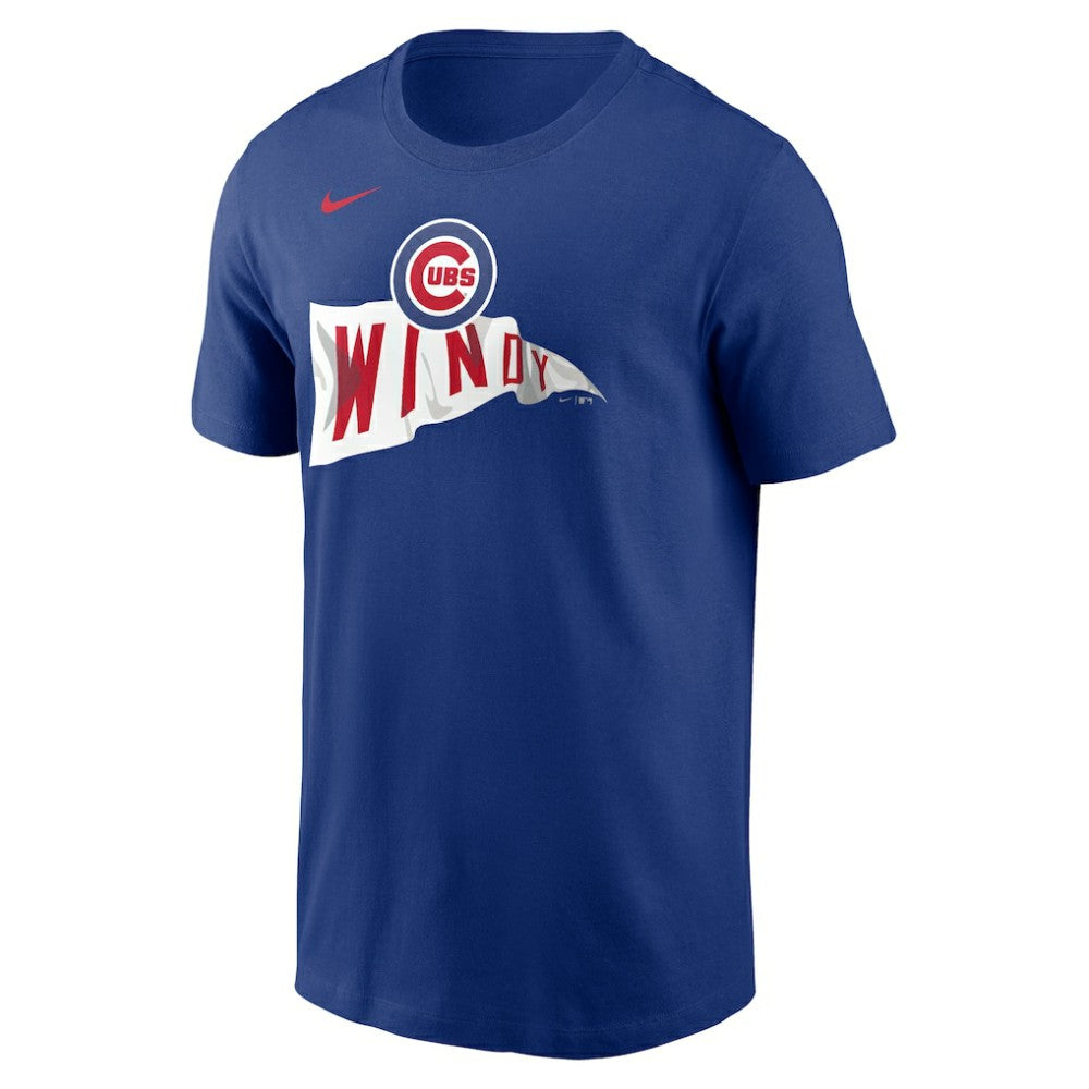 Chicago Cubs Nike Local Home Town T-Shirt - Royal T-shirts