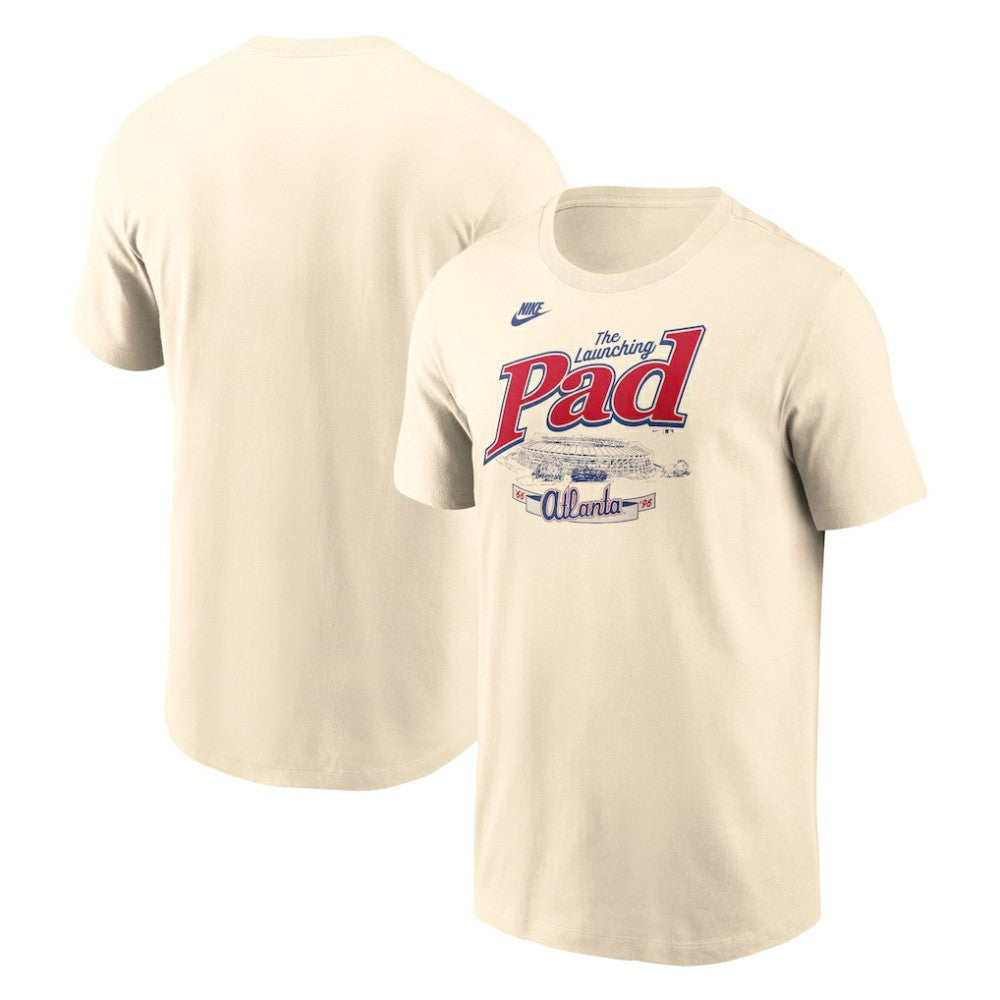 Atlanta Braves Nike Local Home Town T-Shirt - Cream T-shirts