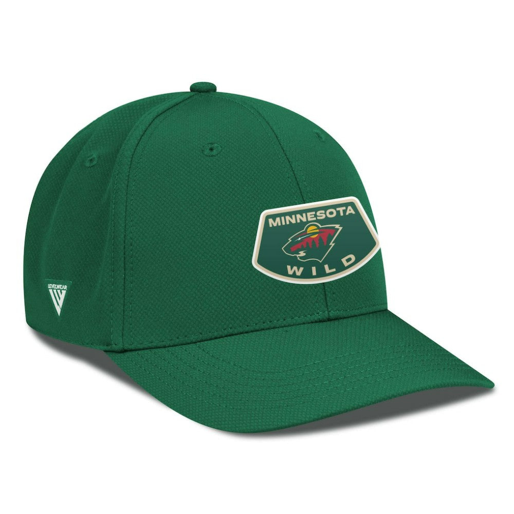 Minnesota Wild Levelwear Rise Skylight Flex Hat - Green | US 201570503