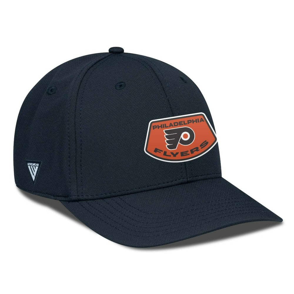 Philadelphia Flyers Levelwear Rise Skylight Flex Hat - Black | US 201570511