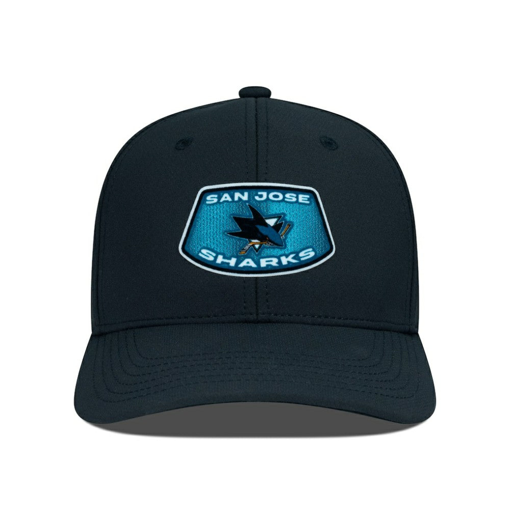 San Jose Sharks Levelwear Rise Skylight Flex Hat - Black | US 201570513