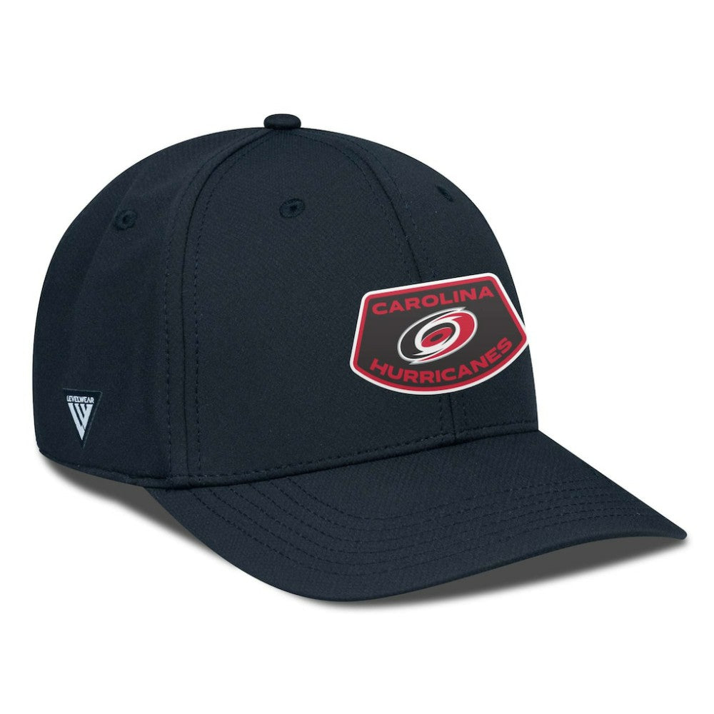 Carolina Hurricanes Levelwear Rise Skylight Flex Hat - Black | US 201570521