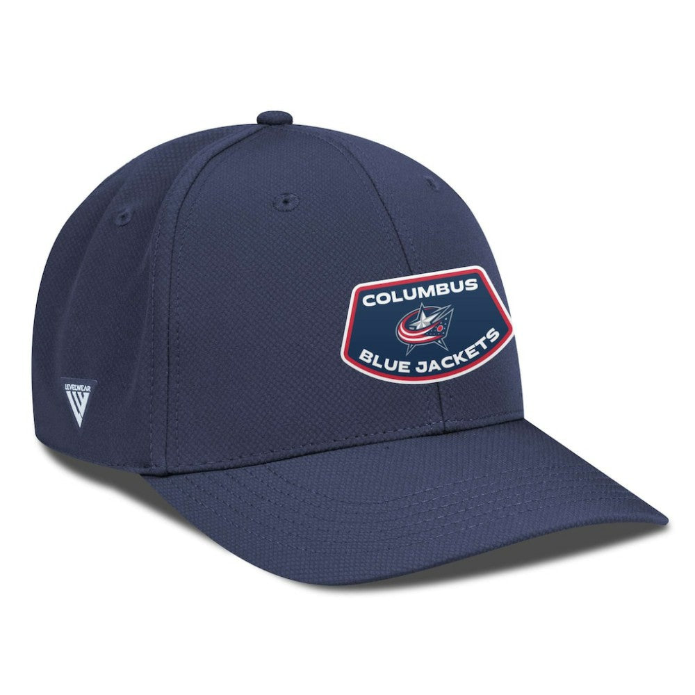 Columbus Blue Jackets Levelwear Rise Skylight Flex Hat - Navy | US 201570531