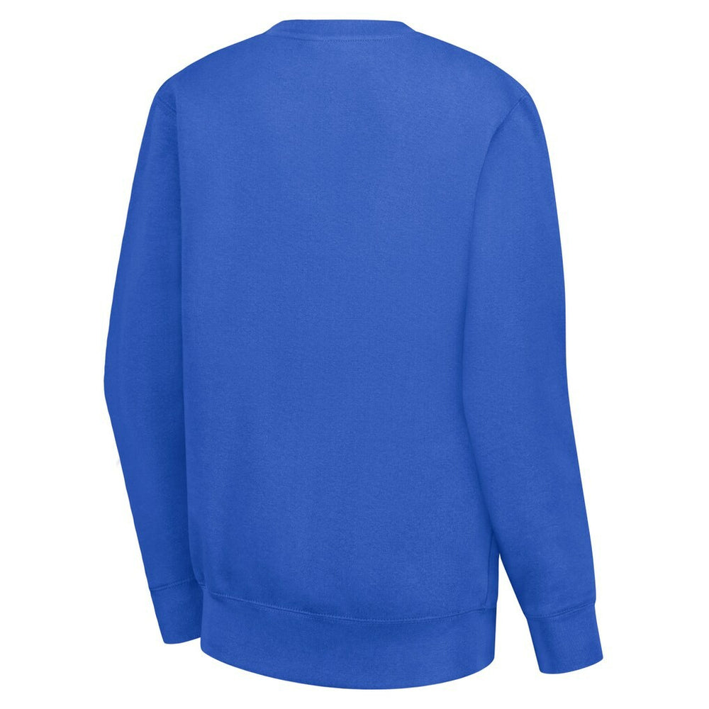 Golden State Warriors G-III 4Her by Carl Banks Women's Collage Team Graphic Fleece Pullover Sweatshirt Royal