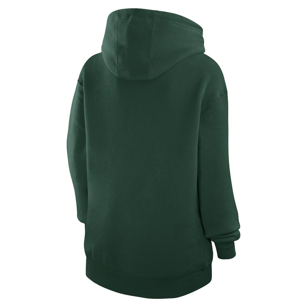 Boston Celtics G-III 4Her by Carl Banks Women's Team Collage Graphic Fleece Pullover Hoodie Green