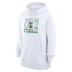 Boston Celtics G-III 4Her by Carl Banks Women's Team Collage Graphic Fleece Pullover Hoodie White outlet