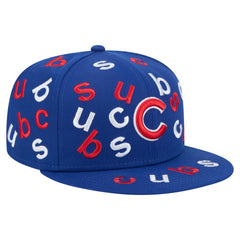 Chicago Cubs New Era Team Confetti 59FIFTY Fitted Hat - Royal Hats
