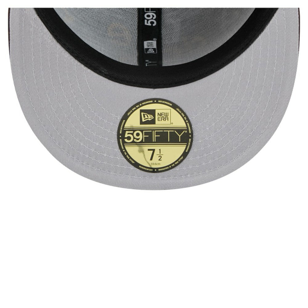 San Diego Padres New Era Team Confetti 59FIFTY Fitted Hat - Brown Hats