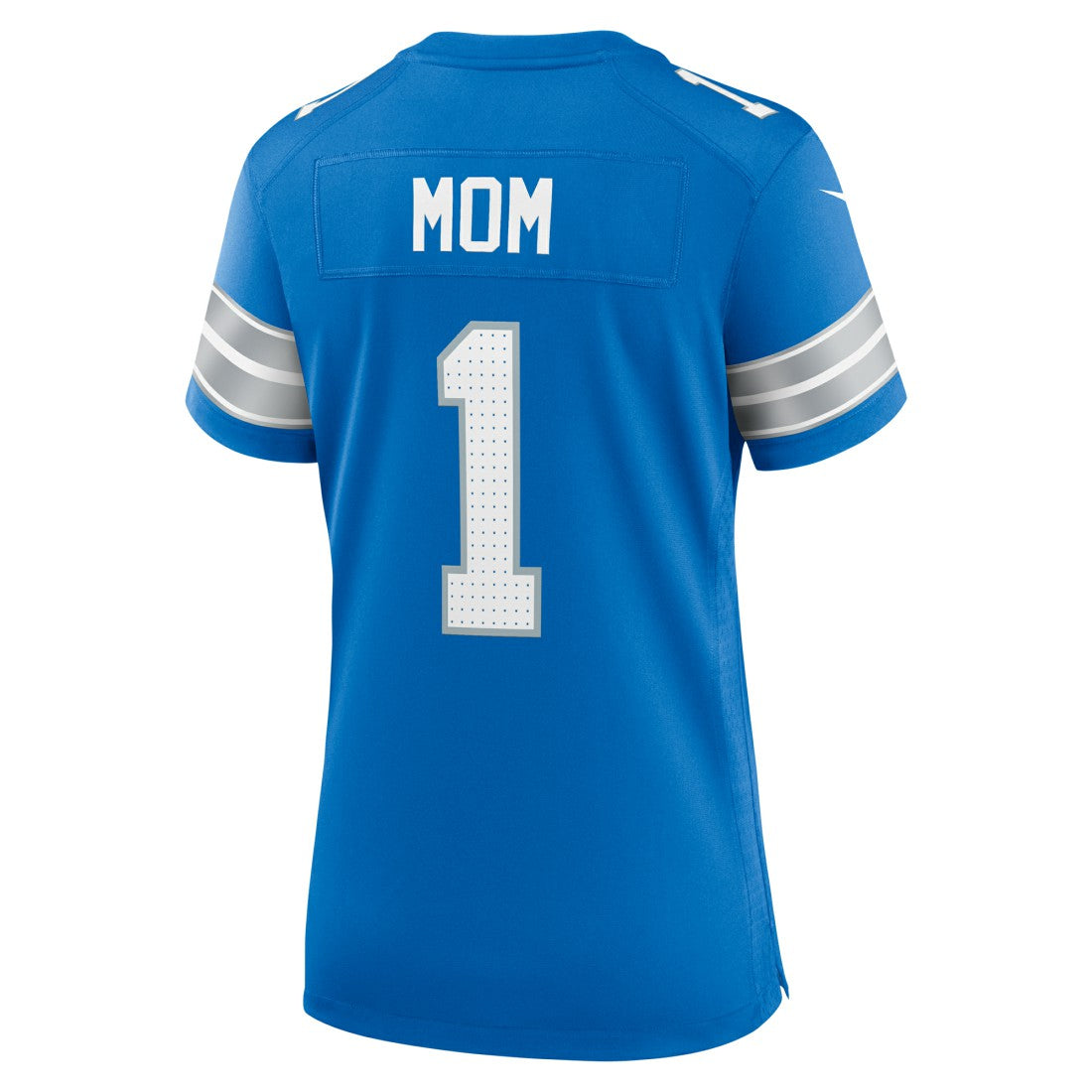Number 1 Mom Detroit Lions Game Jersey - Blue Jerseys