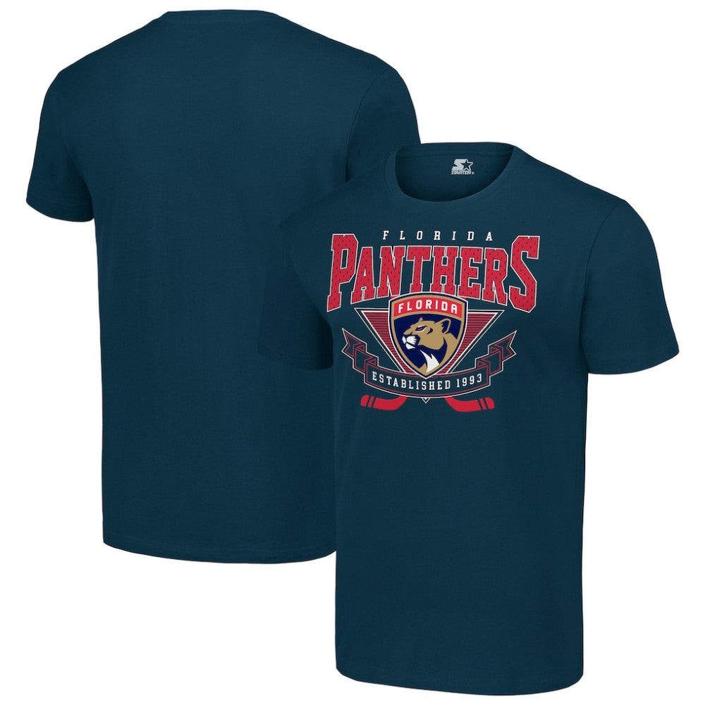 Florida Panthers Starter Team Logo Graphic T-Shirt - Navy | US 201591733