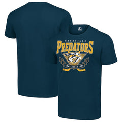 Nashville Predators Starter Team Logo Graphic T-Shirt - Navy | US 201591737