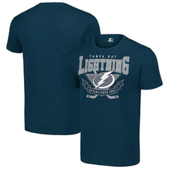 Tampa Bay Lightning Starter Team Logo Graphic T-Shirt - Navy | US 201591739