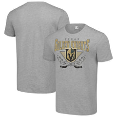Vegas Golden Knights Starter Team Logo Graphic T-Shirt - Heather Gray | US 201591746