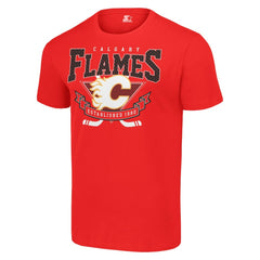 Calgary Flames Starter Team Logo Graphic T-Shirt - Red | US 201591747