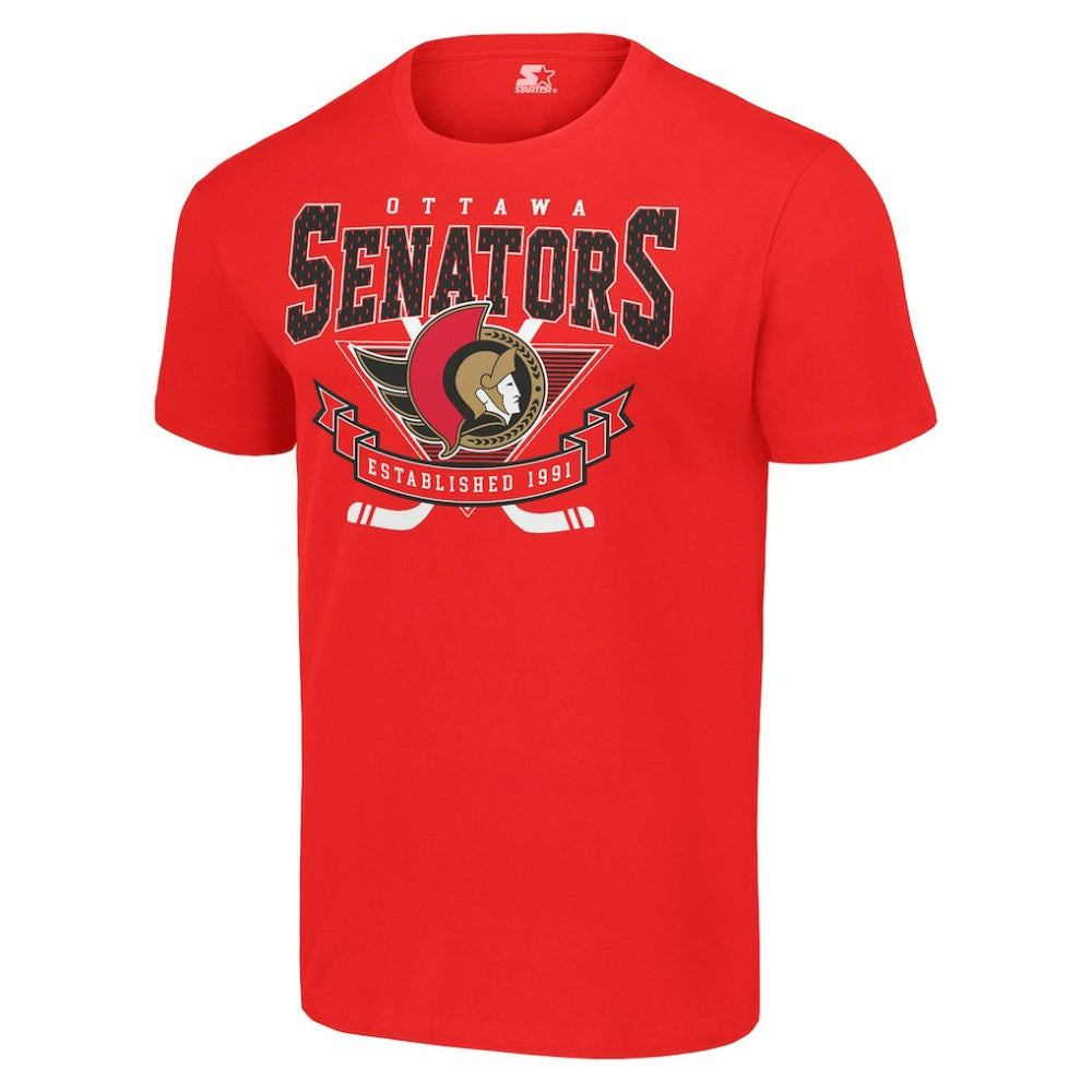Ottawa Senators Starter Team Logo Graphic T-Shirt - Red | US 201591756