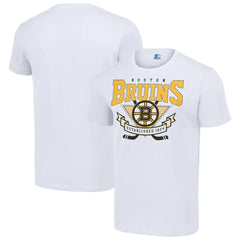Boston Bruins Starter Team Logo Graphic T-Shirt - White | US 201591759