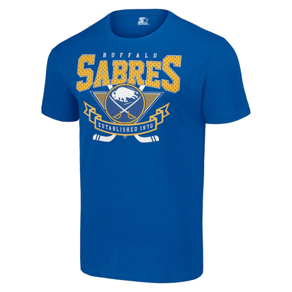 Buffalo Sabres Starter Team Logo Graphic T-Shirt - Royal | US 201591761