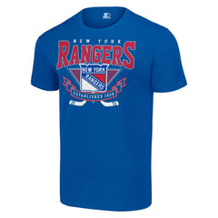 New York Rangers Starter Team Logo Graphic T-Shirt - Blue | US 201591769