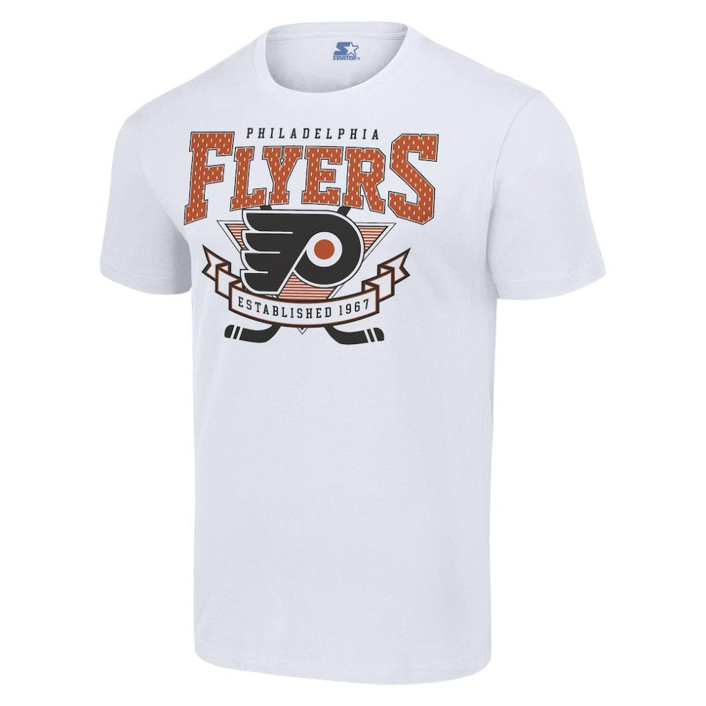 Philadelphia Flyers Starter Team Logo Graphic T-Shirt - White | US 201591777