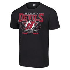 New Jersey Devils Starter Team Logo Graphic T-Shirt - Black | US 201591780