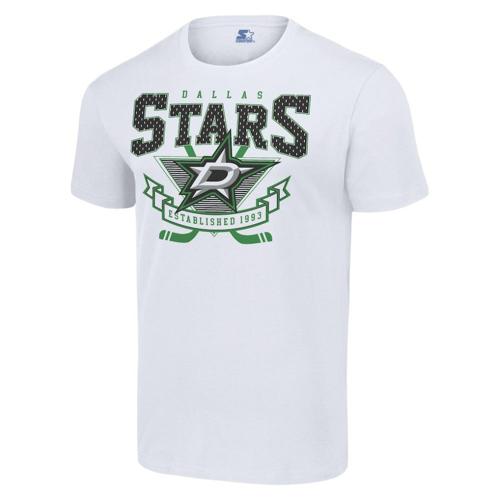 Dallas Stars Starter Team Logo Graphic T-Shirt - White | US 201591790