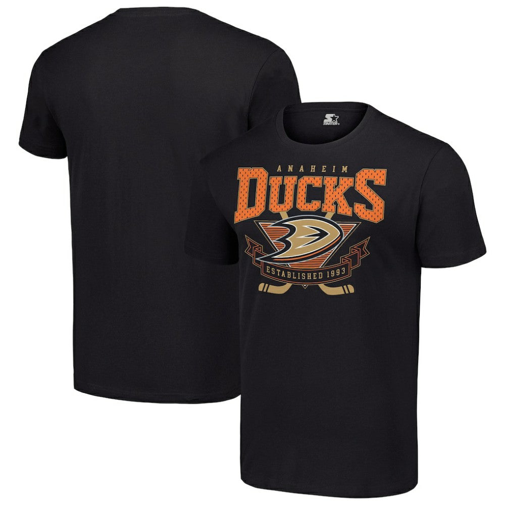 Anaheim Ducks Starter Team Logo Graphic T-Shirt - Black | US 201591795