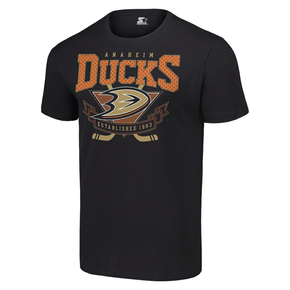 Anaheim Ducks Starter Team Logo Graphic T-Shirt - Black | US 201591795