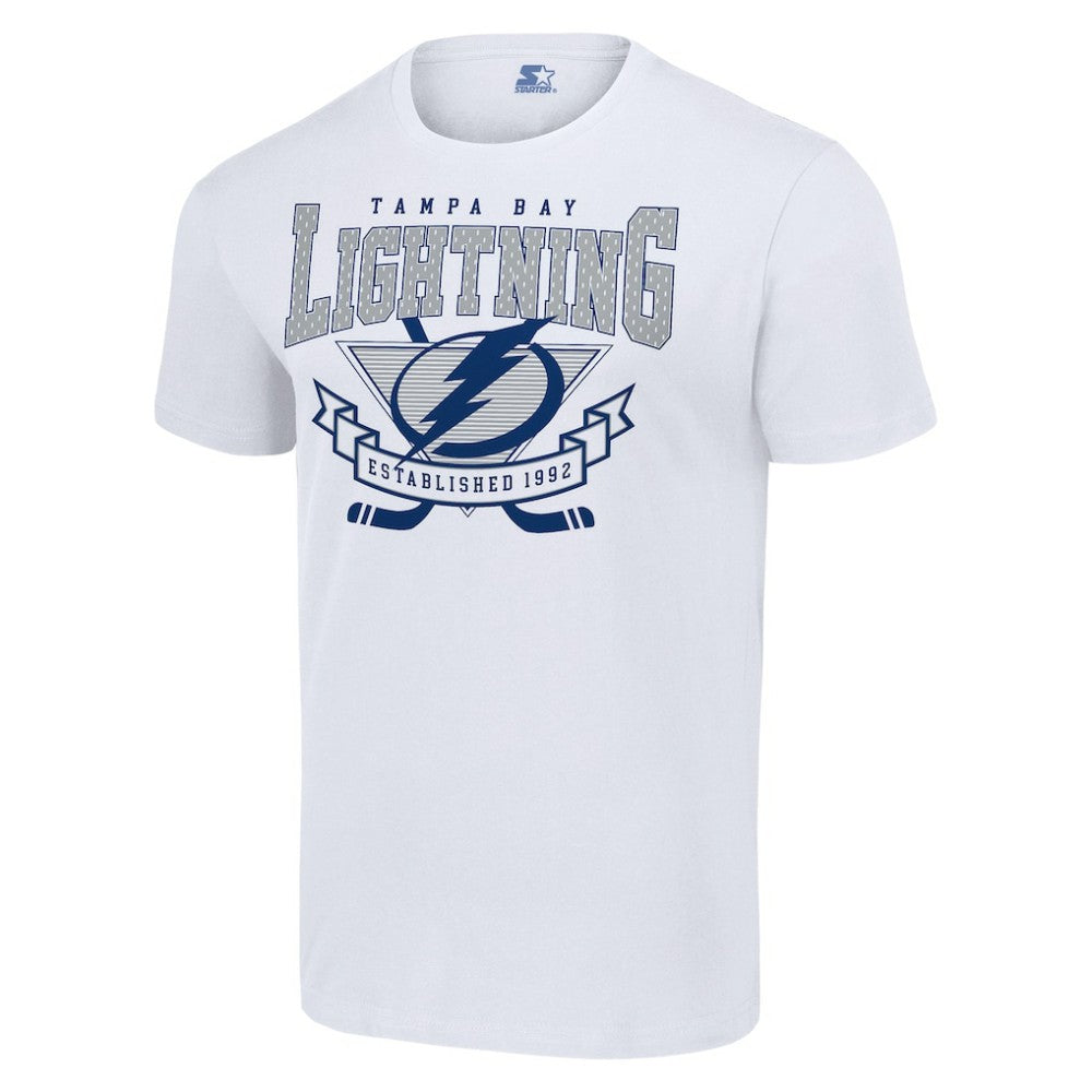 Tampa Bay Lightning Starter Team Logo Graphic T-Shirt - White | US 201591798