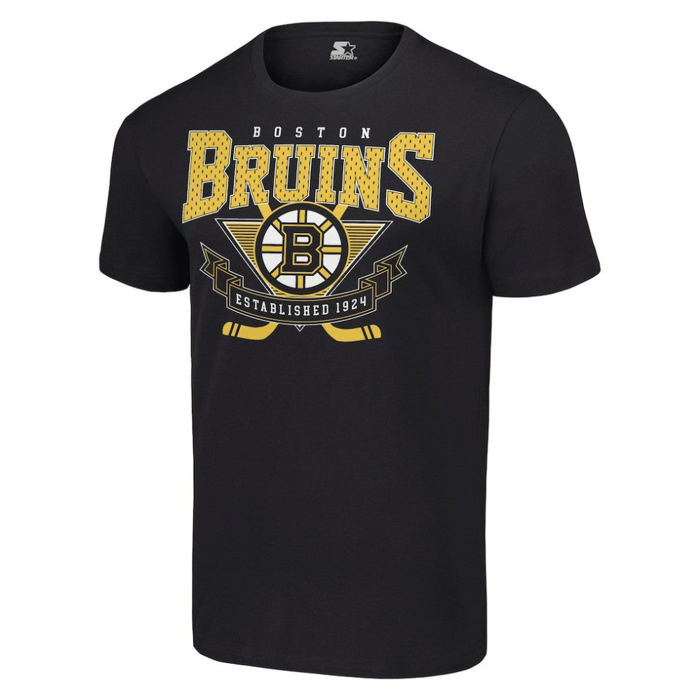 Boston Bruins Starter Team Logo Graphic T-Shirt - Black | US 201591800