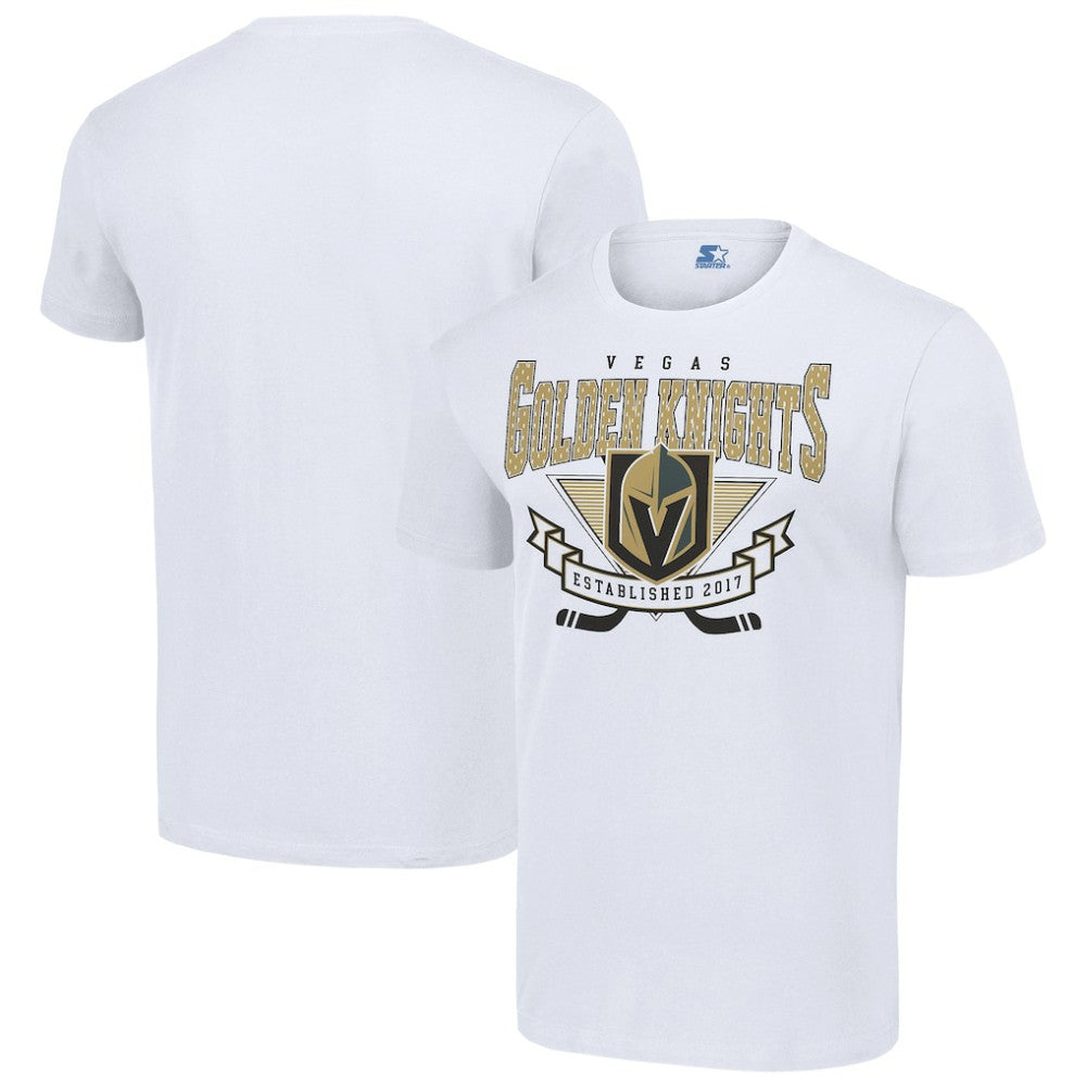 Vegas Golden Knights Starter Team Logo Graphic T-Shirt - White | US 201591802