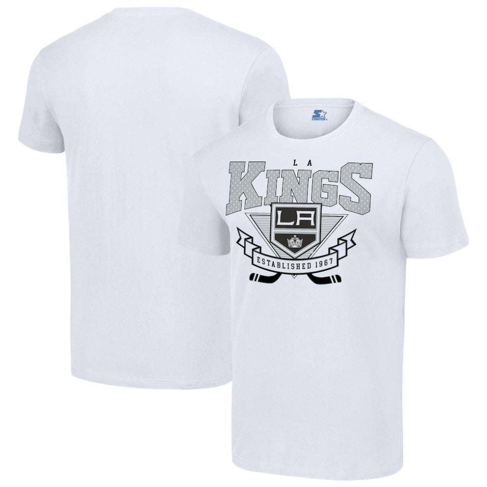 Los Angeles Kings Starter Team Logo Graphic T-Shirt - White | US 201591804
