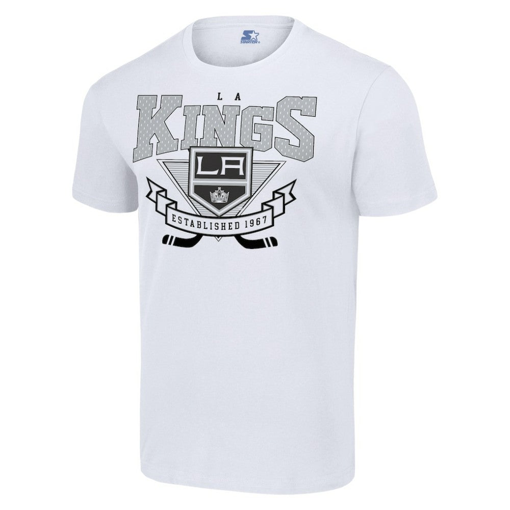 Los Angeles Kings Starter Team Logo Graphic T-Shirt - White | US 201591804