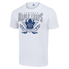 Toronto Maple Leafs Starter Team Logo Graphic T-Shirt - White | US 201591806