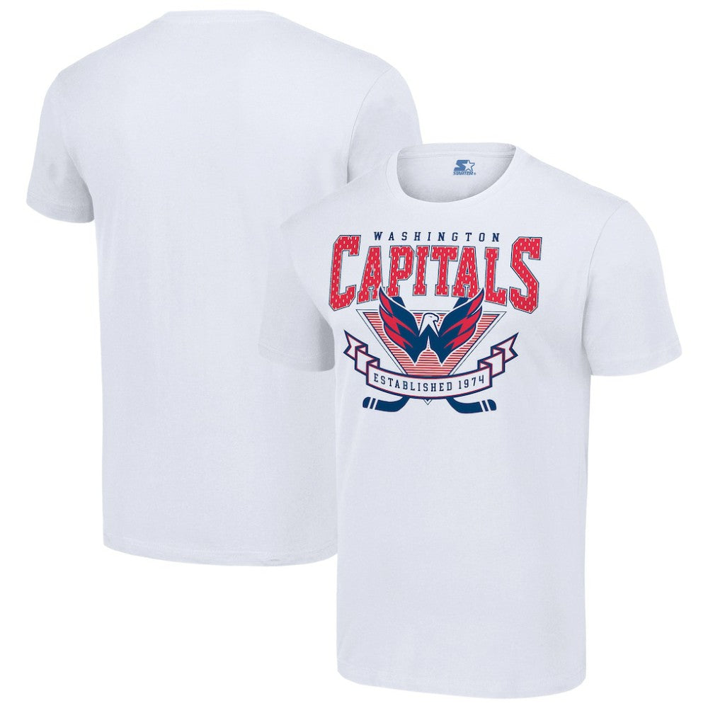 Washington Capitals Starter Team Logo Graphic T-Shirt - White | US 201591809