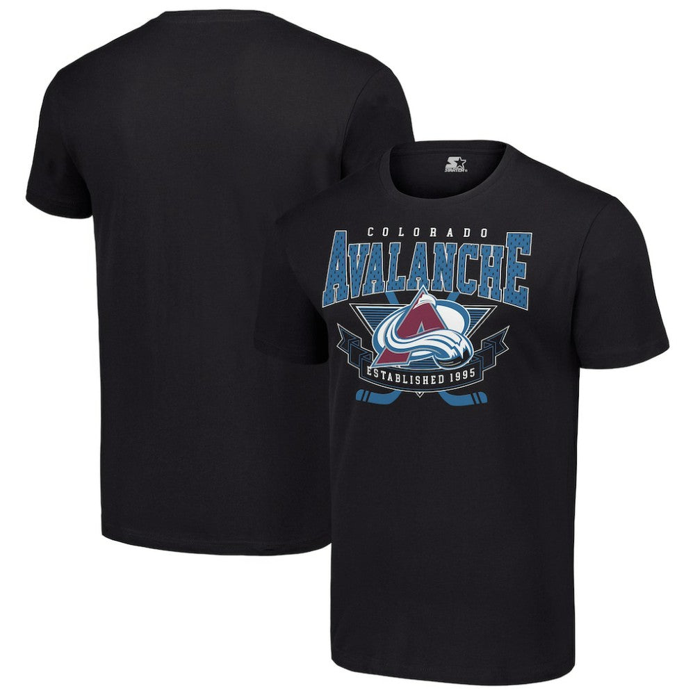 Colorado Avalanche Starter Team Logo Graphic T-Shirt - Black | US 201591810