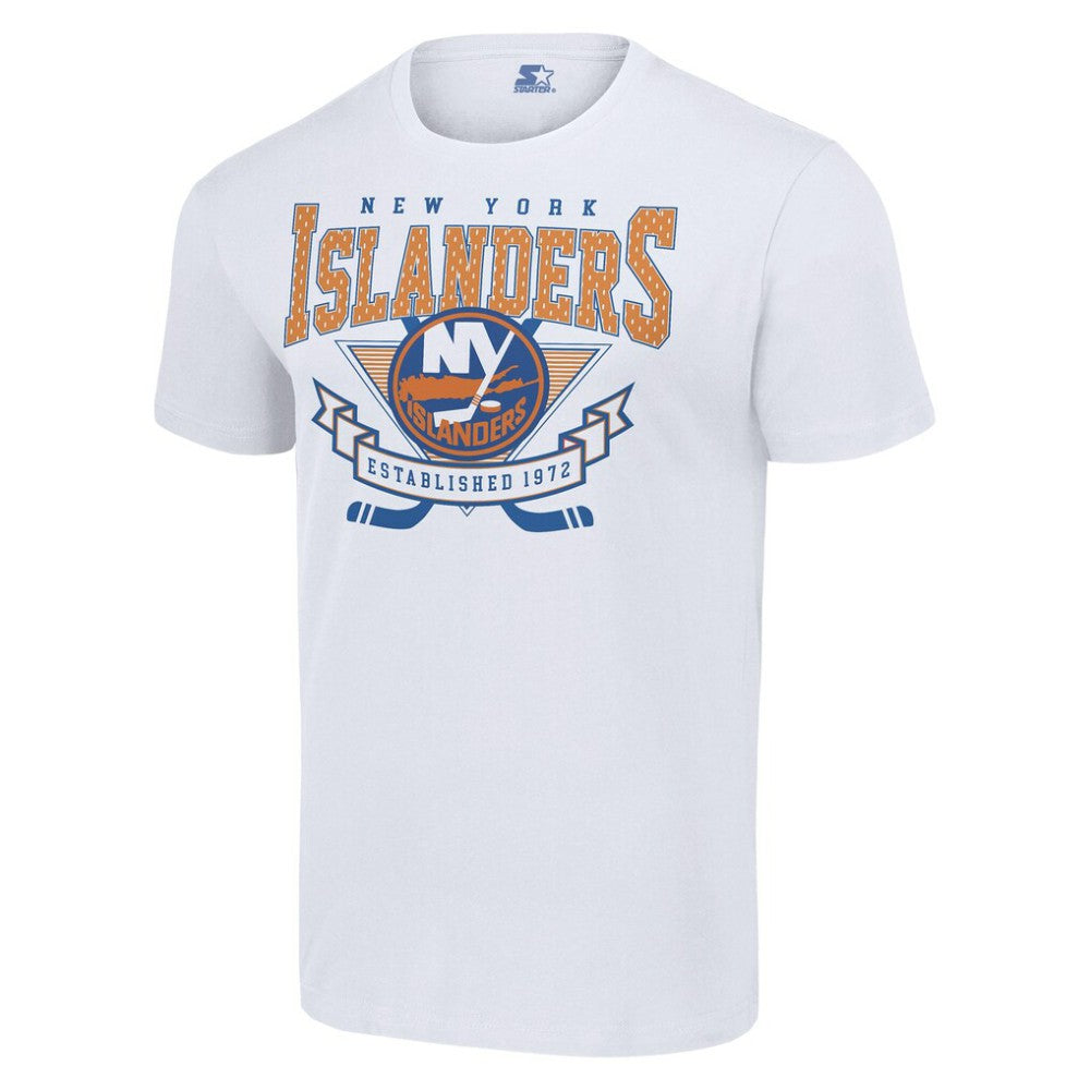 New York Islanders Starter Team Logo Graphic T-Shirt - White | US 201591813