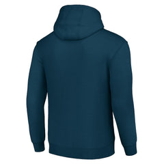 Vancouver Canucks Starter Team Logo Graphic Fleece Tri-Blend Pullover Hoodie - Navy | US 201591963