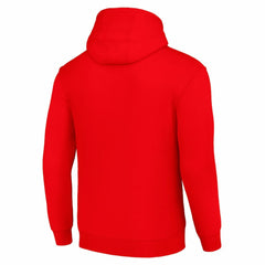Calgary Flames Starter Team Logo Graphic Fleece Tri-Blend Pullover Hoodie - Red | US 201591975