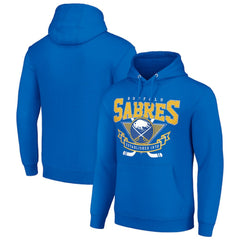 Buffalo Sabres Starter Team Logo Graphic Fleece Tri-Blend Pullover Hoodie - Royal | US 201592018