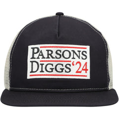 Dallas Cowboys New Era Election Trucker Golfer Snapback Hat - Navy/Natural Hats