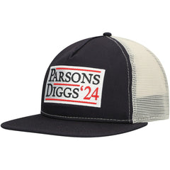 Dallas Cowboys New Era Election Trucker Golfer Snapback Hat - Navy/Natural Hats