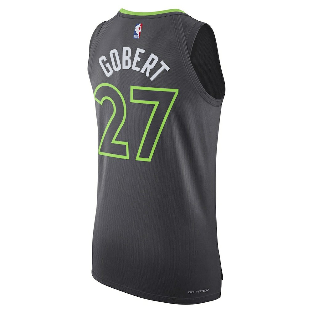 Rudy Gobert Minnesota Timberwolves Jordan Brand Authentic Jersey Statement Edition Anthracite