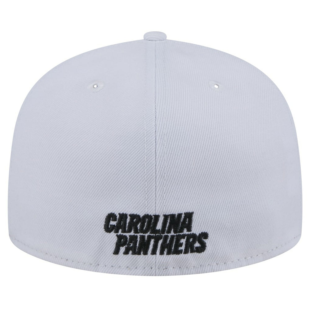 Carolina Panthers New Era Omaha 59FIFTY Fitted Hat - White Hats