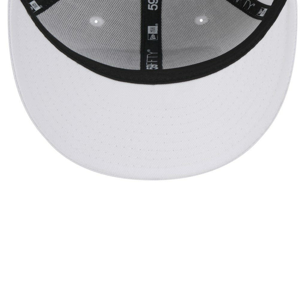 San Francisco 49ers New Era Omaha Low Profile 59FIFTY Fitted Hat - White Hats